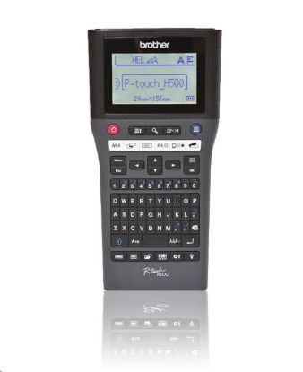 Obrázek BROTHER tiskárna štítků PT- H500 - 24mm, pásky TZe, mobilní, Profesionální PC Tiskárna Štítků - popisovač