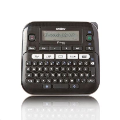 Obrázek BROTHER tiskárna štítků PT- D210VP - 12mm, pásky TZe v kufříku - popisovač