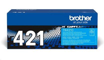 Obrázek BAZAR - BROTHER Toner TN- 421C pro HL- L8260Toner CDW/ HL- L8360CDW/ DCP- L8410CDW, 1.800 stran, Cyan - Poškozený obal (Komple