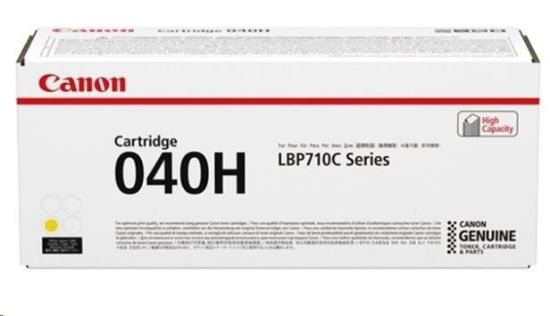 Obrázek Canon TONER CRG- 040HY žlutá pro i- SENSYS LBP710Cx, LBP712Cx, LBP712Cdn (10000 str.)