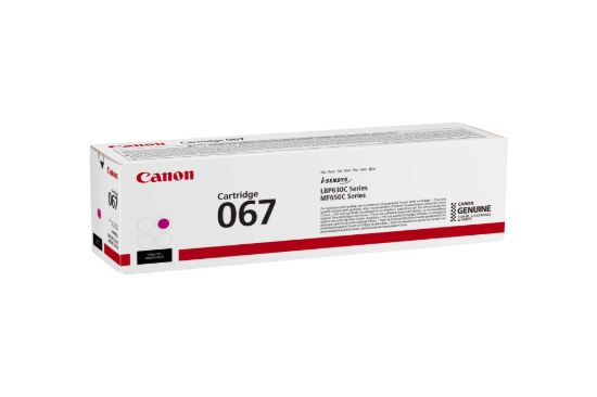 Obrázek Canon TONER 067 purpurová pro i- SENSYS LBP631Cw, LBP633Cdwa, MF651Cw, MF655Cdw, MF657Cdw (1250 str.)