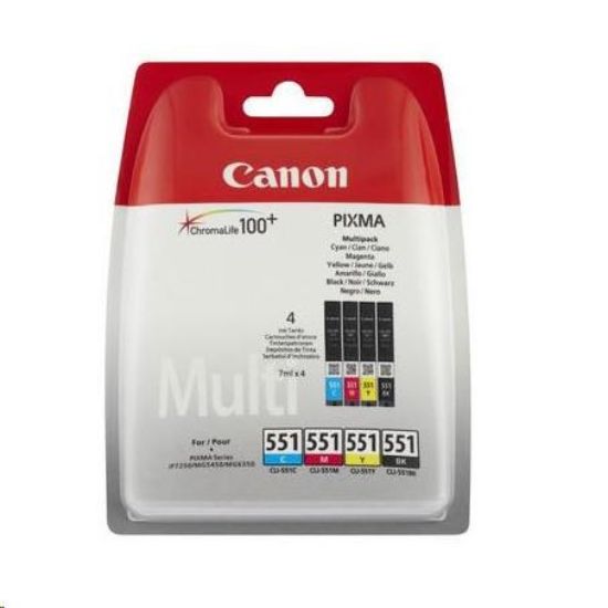 Obrázek Canon CARTRIDGE CLI- 571XL C/ M/ Y/ BK PHOTO VALUE Multi- Pack pro PIXMA MG575x, MG6850x, MG775x, TS6052 (645 str.)