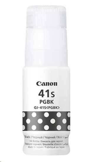 Obrázek Canon Cartridge INK GI- 41S PGBK černá pro PIXMA G3420/ G3430/ G3460/ G3470/ G3480/ G4470 (3 100 str.)