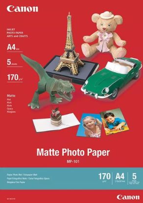Obrázek Canon fotopapír MP- 101 A4, 50ks, matný, 170 g/ m