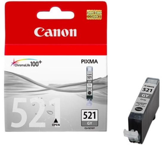 Obrázek Canon CARTRIDGE CLI- 521GY žlutá pro PIXMA MP980, MP990, MX870 (1395 str.)
