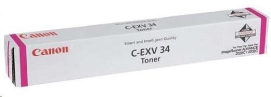 Obrázek Canon toner C- EXV34 magenta (IR Advance C202/ 2025/ 2030/ 2220/ 2225/ 2230)