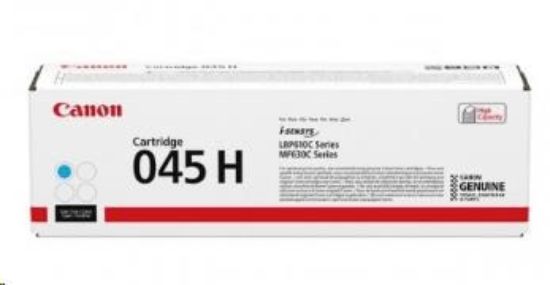 Obrázek Canon TONER CRG- 045H C azurový pro i- SENSYS LBP611Cn, LBP613Cdw, MF631Cn, MF633Cdw, MF635Cx (2200 str.)