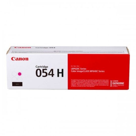 Obrázek Canon TONER CRG- 054H purpurový pro LBP621Cw, LBP623Cdw, MF641Cw, MF643Cdw (2 300 str.)