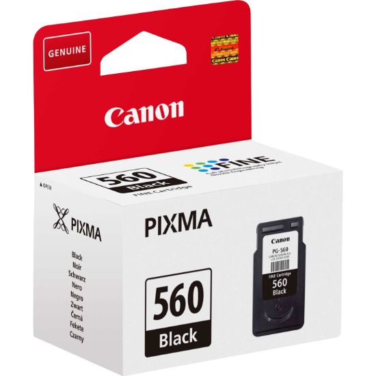 Obrázek Canon CARTRIDGE PG- 560 černá pro Pixma TS5350, TS5351, TS5352, TS5353, TS7450, TS7451 (180 str.)