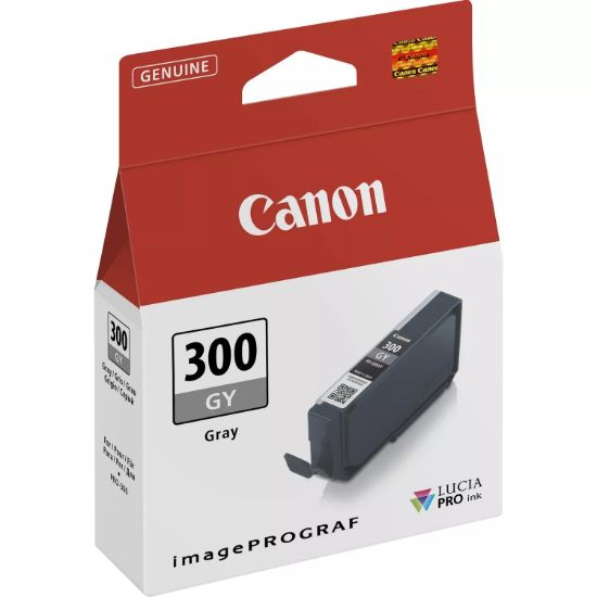 Obrázek Canon CARTRIDGE PFI- 300 GY šedá pro imagePROGRAF PRO- 300