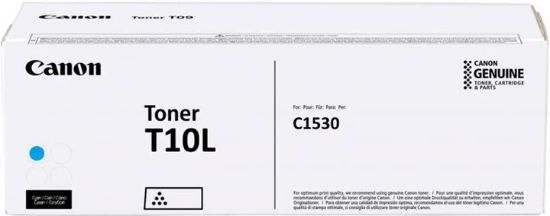 Obrázek CANON TONER T10L C azurová pro i- SENSYS X C1533i, C1533iF, C1538i, C1538Fi (5 000 str.)