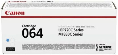 Obrázek Canon TONER CRG 064C azurová pro i- Sensys MF 832cdw ( 5 000 str.)