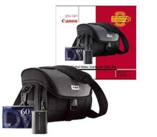 Obrázek Canon DVK 203 kit (BP2L14, MiniDV 60min, brašna)