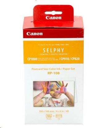 Obrázek Canon RP- 108 papír 100x158mm 108ks do termosublimační tiskárny