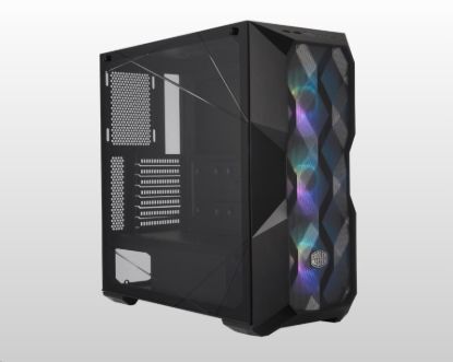 Obrázek Cooler Master case MasterBox TD500 Mesh, E- ATX, Průhledná bočnice, 3x 120mm ARGB Fan, Černá