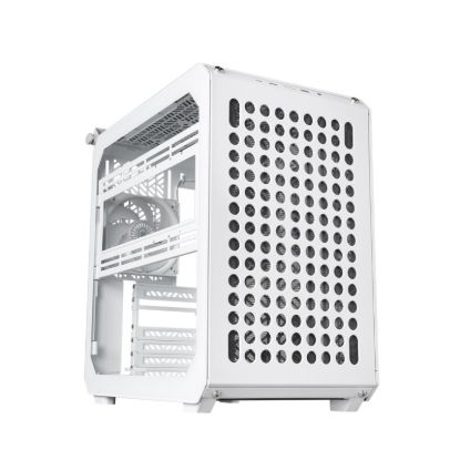 Obrázek Cooler Master case Qube 500 Flatpack, E-ATX, Průhledná bočnice, 1x 120mm Fan, Bílá