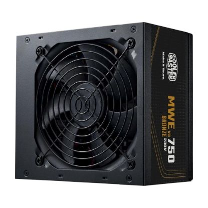 Obrázek Cooler Master zdroj MWE Bronze 750W V3 240V 120mm, 80+ Bronze