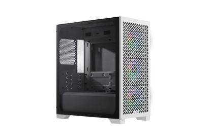 Obrázek Cooler Master case Elite 302 White, Průhledná bočnice, mATX, 3x 120mm ARGB Fan, bílá