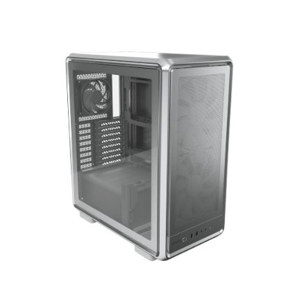 Obrázek Cooler Master case MasterFrame 500 Mesh Silver, Průhledná bočnice, ATX, 2x 200mm Fan, 1x 120mm Fan, Šedá