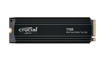 Obrázek CRUCIAL SSD 1TB T705, M.2 2280, PCIe Gen5x4, R:13600/W:10200MB/s, Heatsink