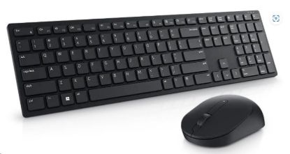 Obrázek DELL Pro Wireless Keyboard and Mouse - KM5221W - Czech/ Slovak (QWERTZ)