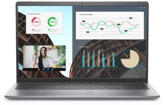 Obrázek DELL NTB Vostro 3530/ i5- 1334U/ 8GB/ 512GB SSD/ 15.6" FHD/ Intel UHD/ FgrPr/ WLAN/ Backlit Kb/ W11 Home/ 3Y PS NBD