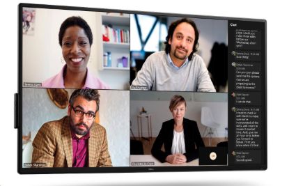 Obrázek DELL LCD P5525QC- 55"/ IP/ LED/ 4K UHD/ 3840 x 2160/ 16: 9/ 60Hz/ 8ms/ 1200: 1/ 400 cd/ m2/ Speaker/ HDMI/ DP/ VESA/ 3YNBD (210- BNTN)