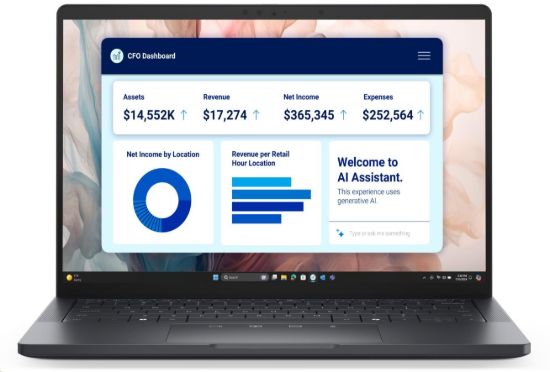 Obrázek DELL NTB Pro 13 Premium PA13250/ U5- 236V/ Evo/ 16GB/ 512SSD/ 13.4" FHD+|IR Cam & Mic/ 65W/ Backlit Kb/ W11 Pro/ 3Y PS NBD