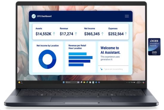 Obrázek DELL NTB Pro 14 Premium PA14250/ U7- 268V/ Evo/ 32GB/ 512SSD/ 14" FHD+/ IR Cam & Mic/ WLAN/ vPro/ Backlit Kb/ W11 Pro/ 3Y PS NBD