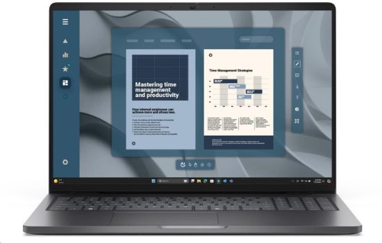 Obrázek DELL NTB Pro 16 PC16255/ AMD Ryzen AI 7 350/ 16GB/ 512SSD/ 16" FHD+ / IR Cam & Mic/ 65W/ WLAN/ vPro|Backlit Kb/ W11 Pro/ 3Y PS NBD