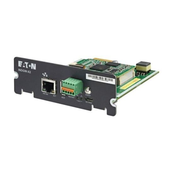 Obrázek Eaton kom. karta Gigabit Indrustrial Gateway X2 Card (X- Slot), (pro BladeUPS, 9155, 9355, 9395, 9395P)