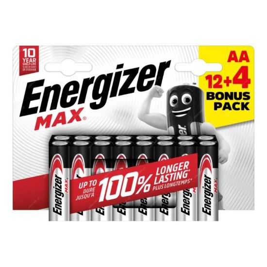 Obrázek Energizer LR6/ 16 Max AA 12+4 zdarma