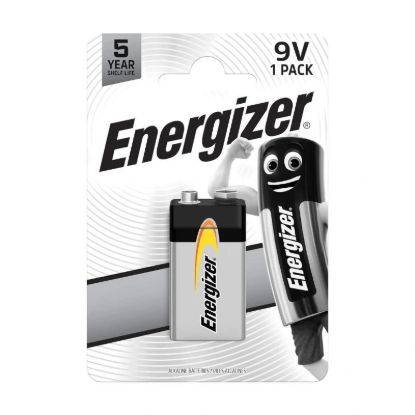 Obrázek Energizer 6LR61 Everyday 9V 1pack Alkalická
