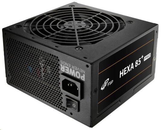 Obrázek Fortron zdroj 550W HEXA 85+ PRO 550, full range, ATX, Bronze, DC/ DC