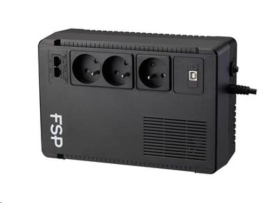 Obrázek Fortron UPS FSP ECO 800 FR, 800 VA / 480 W, USB, RJ45, line interactive