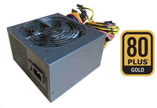 Obrázek Fortron zdroj 650W FSP650- 50ABA 80PLUS GOLD, bulk, černá