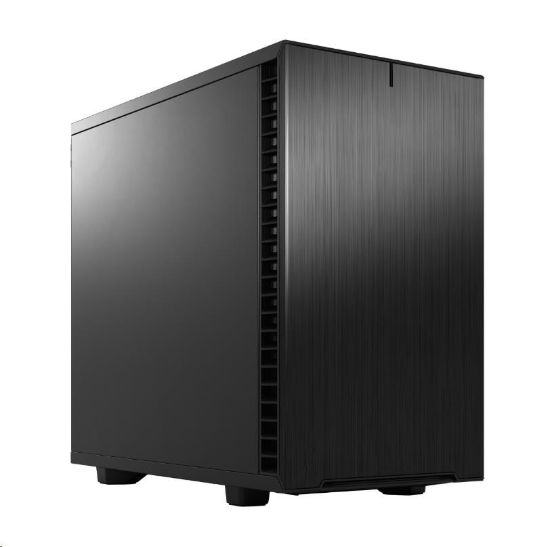 Obrázek FRACTAL DESIGN skříň Define 7 Nano Black Solid, USB 3.1 Type- C, 2x USB 3.0, bez zdroje, mATX