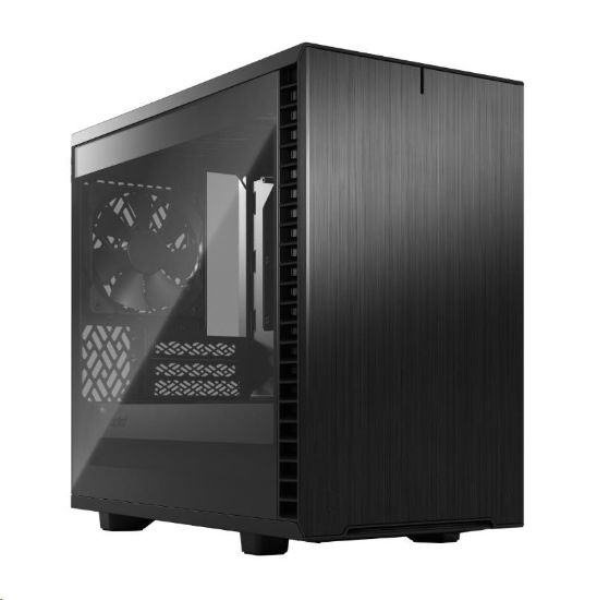 Obrázek FRACTAL DESIGN skříň Define 7 Nano Black TG Light Tint, USB 3.1 Type- C, 2x USB 3.0, bez zdroje, mATX
