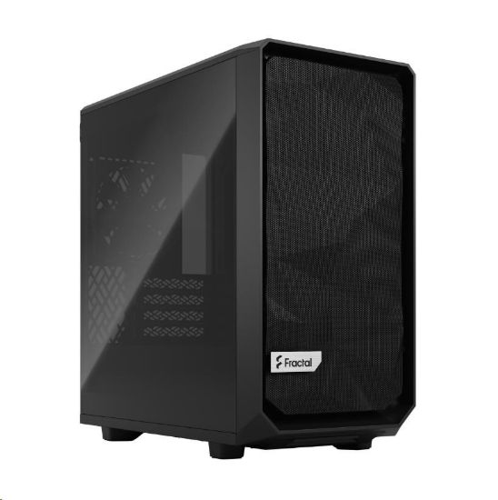 Obrázek FRACTAL DESIGN skříň Meshify 2 Mini Black TG Dark Tint, USB 3.1 Type- C, 2x USB 3.0, bez zdroje, mATX