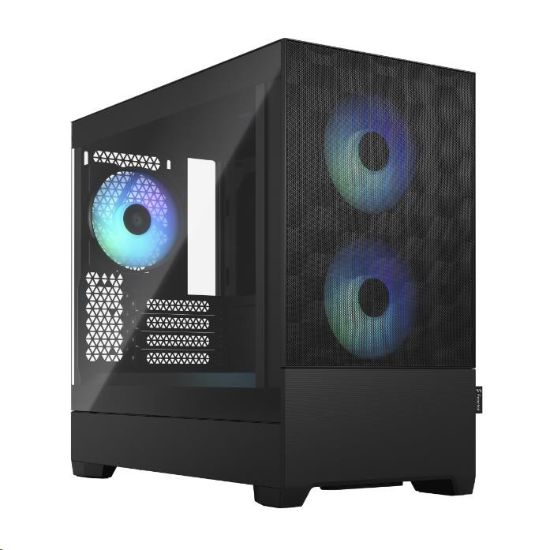 Obrázek FRACTAL DESIGN skříň Pop Mini Air RGB Black TG Clear Tint, 2x USB 3.0, bez zdroje, mATX