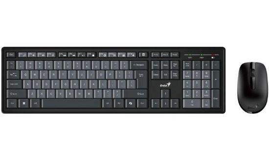 Obrázek GENIUS set klávesnice + myš Smart KM- 8200/ Bezdrátový set 2, 4GHz/ Copilot/ CZ+SK layout