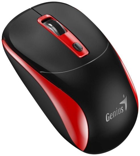 Obrázek GENIUS myš NX- 7123/ 1200 dpi/ bezdrátová/ Copilot/ černo- červená