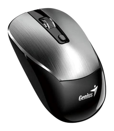 Obrázek GENIUS myš NX- 7125 Silver/ 1200 dpi/ bezdrátová/ Copilot/ stříbrná