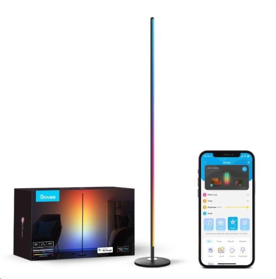 Obrázek BAZAR - Govee RGBICW Smart Corner Floor Lamp - pošk. obal