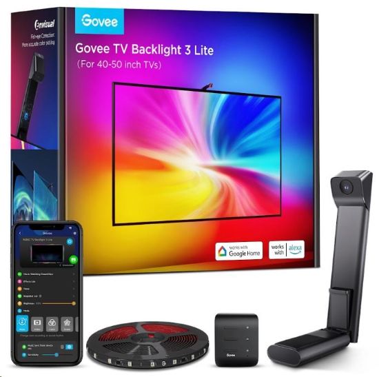 Obrázek Govee TV Backlight 3 Lite TV 40- 50" SMART LED podsvícení RGBIC