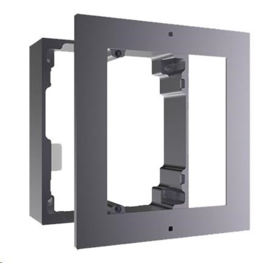 Obrázek HIKVISION DS- KD- ACF1, rámeček pro modulární interkom, pro 1 modul, zápustná montáž