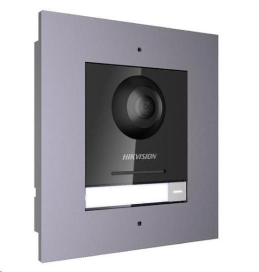 Obrázek HIKVISION DS- KD8003- IME1/ Flush/ EU, IP zápustný dveřní interkom 1- tlačítkový