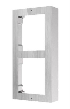 Obrázek HIKVISION DS- KD- ACW2/ S, 2- rámeček interkomu pro povrchovou montáž; nerez
