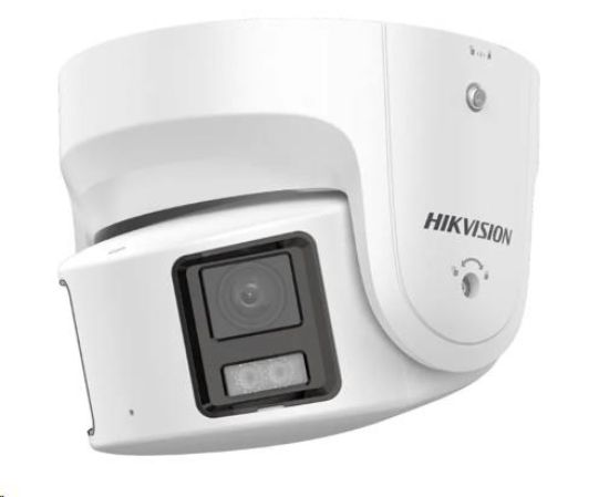 Obrázek HIKVISION DS- 2CD2387G2P- LSU/ SL(4MM)(C), 8MPix IP Turret ColorVu AcuSense panoramatická kamera; LED 30m, WDR 130dB, Audio
