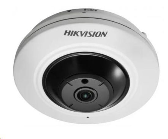 Obrázek HIKVISION DS- 2CD2935FWD- IS(1.16MM), 3MPix IP Fisheye kamera; IR 8m, Audio, Alarm